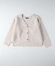 ハニーサックルローズ メランジニットカーディガン