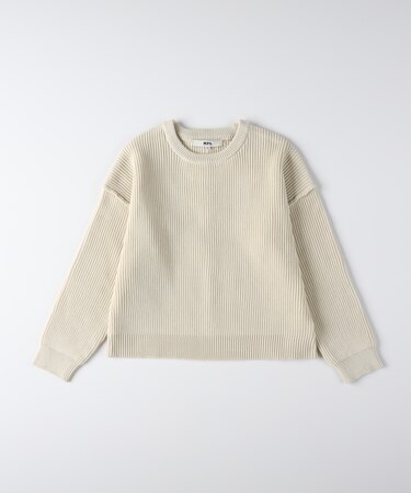 エムピーエス 畦編みセーター