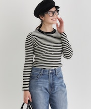 ハニーサックルローズ もちもちハイネックセーター