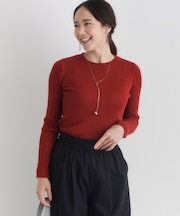 ハニーサックルローズ もちもちハイネックセーター