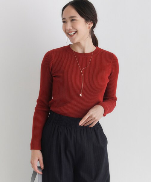 ハニーサックルローズ もちもちハイネックセーター