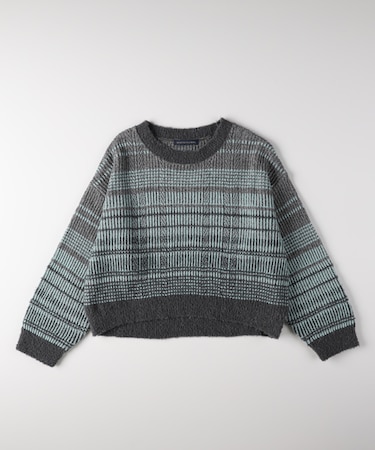 ハニーサックルローズ グラデーションミックスセーター