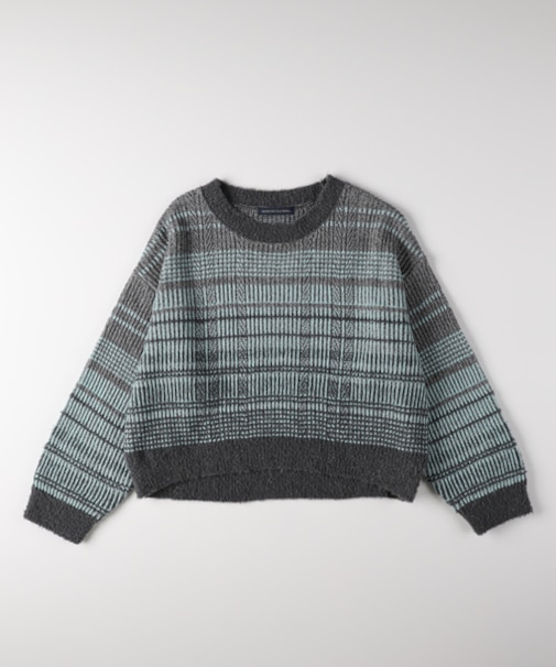 ハニーサックルローズ グラデーションミックスセーター