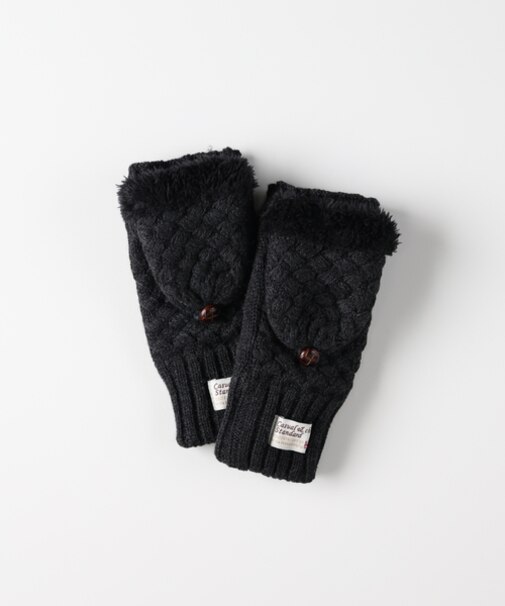 ハニーサックルローズ ニット指切りグローブ