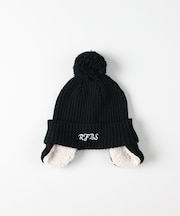 リファービッシュ 耳付きボンボンニットワッチ