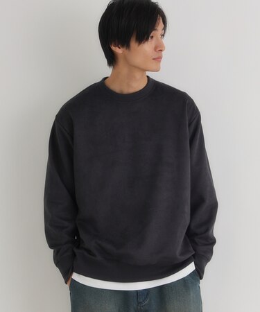 バックナンバー フェイクスウェードトレーナー