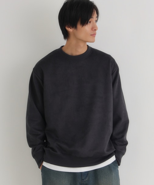 バックナンバー フェイクスウェードトレーナー