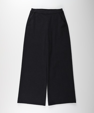 ハニーサックルローズ カットコーデュロイ裏起毛イージーワイドパンツ