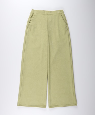 ハニーサックルローズ カットコーデュロイ裏起毛イージーワイドパンツ