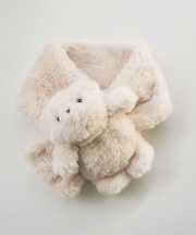 テディネックウォーマーIVORY