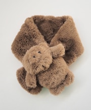 テディネックウォーマーGREIGE