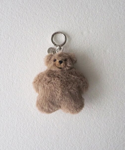 テディ手乗りチャームBEIGE