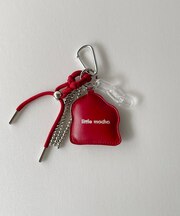 リトルモカダイカット刺繍チャームCHERRY　PIE