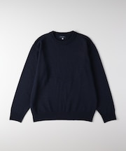 バックナンバー ポリナイロンニットクルーネックセーター