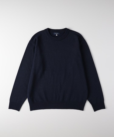 バックナンバー ポリナイロンニットクルーネックセーター