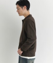 バックナンバー ポリナイロンニットポロ襟セーター