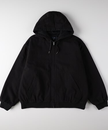 バックナンバー コットンダックフード付きブルゾン