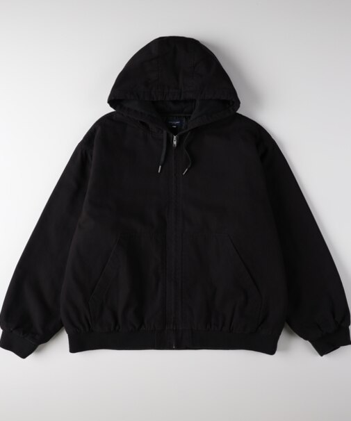 バックナンバー コットンダックフード付きブルゾン