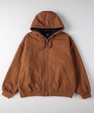 バックナンバー コットンダックフード付きブルゾン