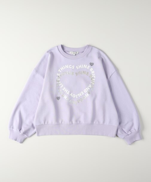 ヴィヴィアンブルー フロントロゴスウェットプルオーバー