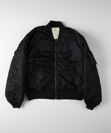 バックナンバー ビッグシルエットMA-1ブルゾン