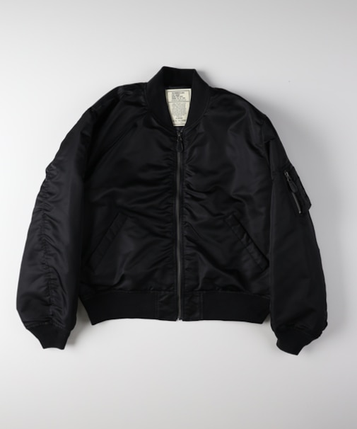 バックナンバー ビッグシルエットMA-1ブルゾン
