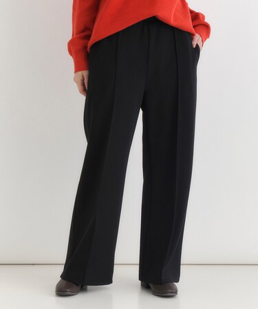 ハニーサックルローズ ジョーゼット裏起毛ワイド