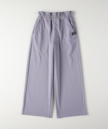 ヴィヴィアンブルー 裏起毛ワイドパンツ