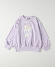 エムピーエス クマアップリケスウェットプルオーバー