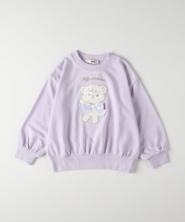 エムピーエス クマアップリケスウェットプルオーバー
