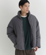 バックナンバー スタンドネック中綿ブルゾン