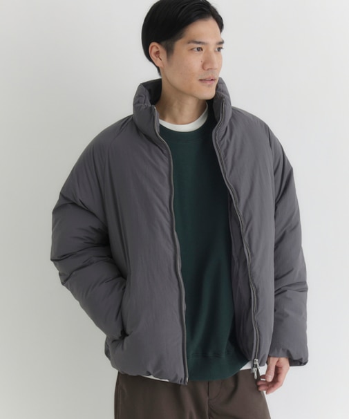 バックナンバー スタンドネック中綿ブルゾン