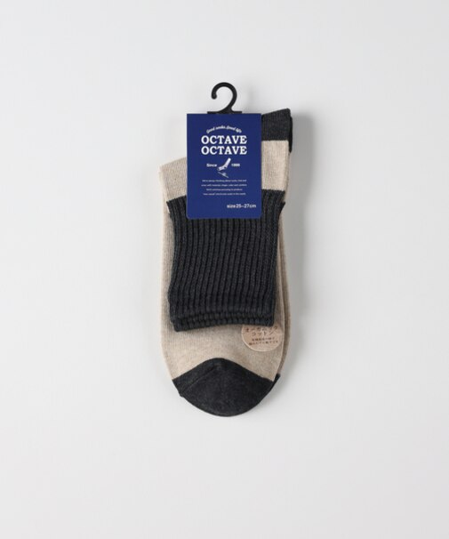 クウォーター切替ソックス