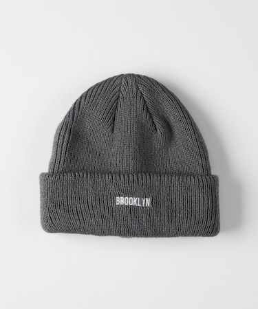 バックナンバー 刺繍ロゴアクリルニットワッチ