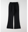 ヴィヴィアンブルー ストレッチサイドスリットフレアパンツ