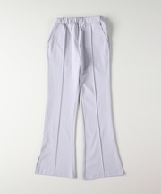 ヴィヴィアンブルー ストレッチサイドスリットフレアパンツ