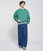 バックナンバー ピグメント加工クルーネックトレーナー