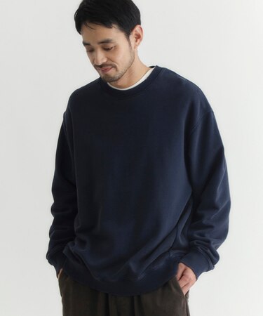 バックナンバー ピグメント加工クルーネックトレーナー