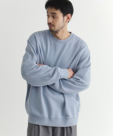 バックナンバー ピグメント加工クルーネックトレーナー