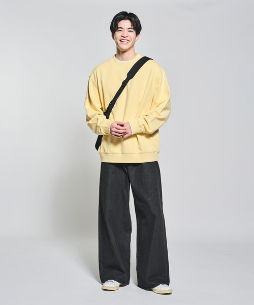 バックナンバー ピグメント加工クルーネックトレーナー｜ライトオンの