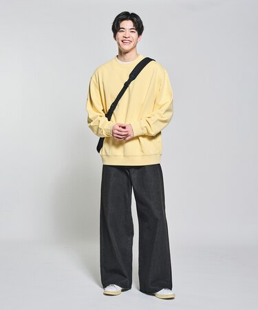 バックナンバー ピグメント加工クルーネックトレーナー