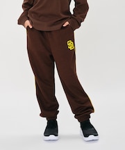 エムエルビー 【ＭＬＢ】ワンポイント刺繍スウェットパンツ