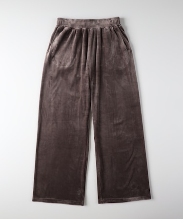 ハニーサックルローズ ベロアイージーワイドパンツ