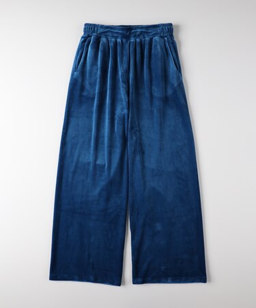 ハニーサックルローズ ベロアイージーワイドパンツ