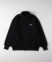 キャンプ7 フリースフルジップロゴブルゾン
