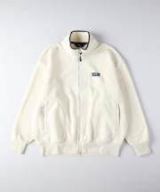 キャンプ7 フリースフルジップロゴブルゾン