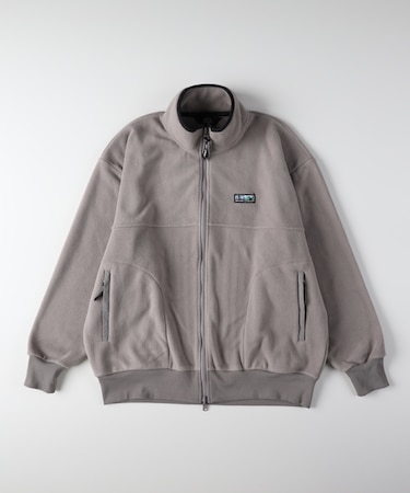 キャンプ7 フリースフルジップロゴブルゾン