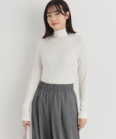 ハニーサックルローズ 調温ハイネック長袖Tシャツ