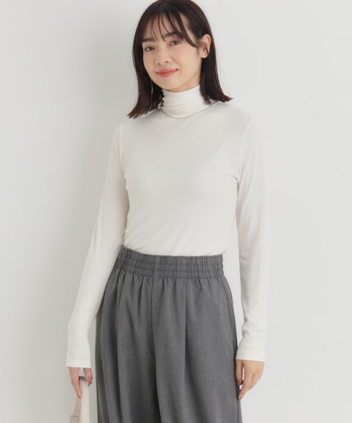 ハニーサックルローズ 調温ハイネック長袖Tシャツ