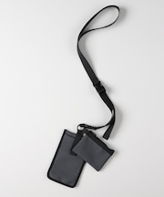 ライトオンベーシック ２連ネックウォレットショルダーポーチ